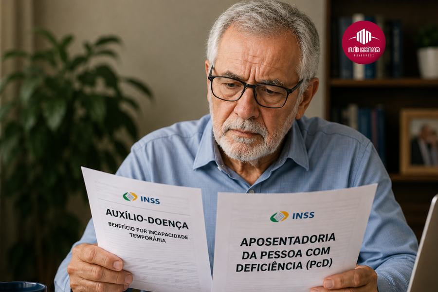 Auxílio-doença pode virar aposentadoria PcD? Entenda as regras do INSS